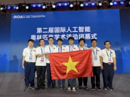 Đoàn Việt Nam giành 3 huy chương vàng kỳ thi Olympic Trí tuệ nhân tạo quốc tế