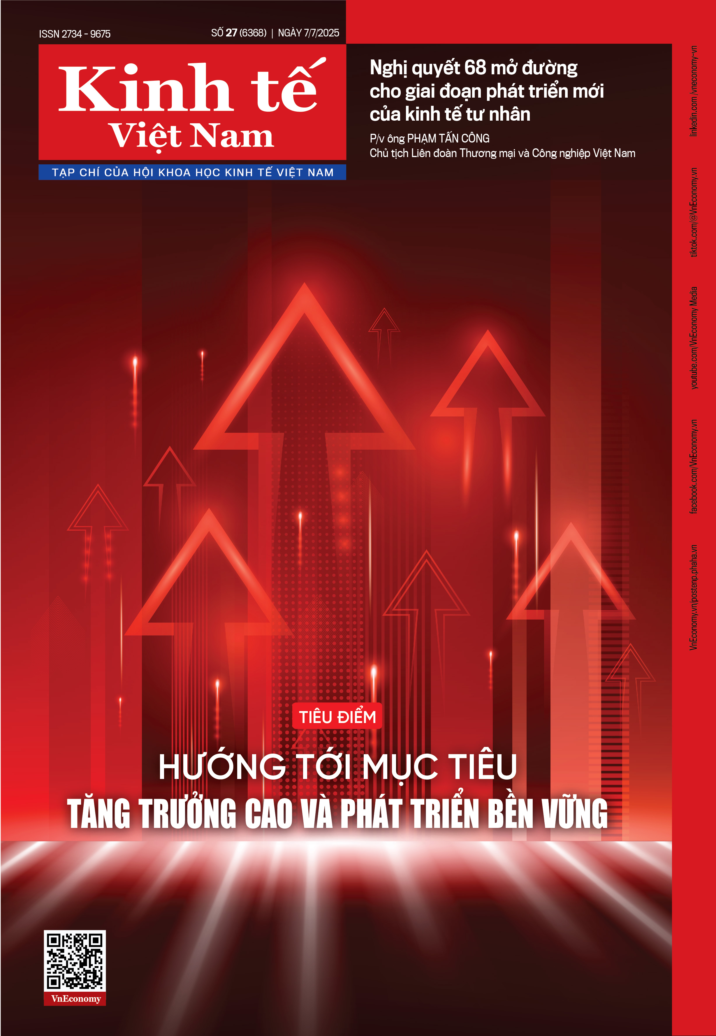 Tạp chí Kinh tế Việt Nam số 27
