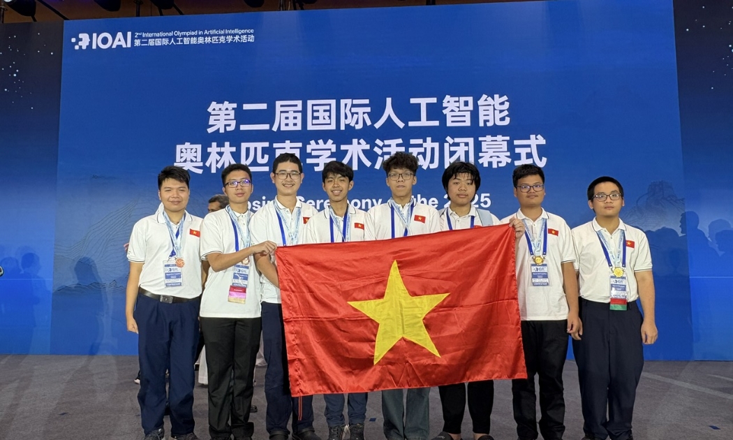 Đoàn IOAI Việt Nam 2025.