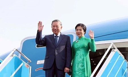 Tổng Bí thư Tô Lâm lên đường thăm Hàn Quốc