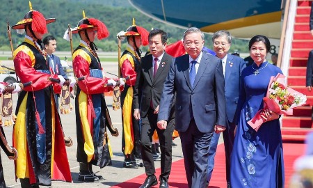 Tổng Bí thư Tô Lâm đến Hàn Quốc, bắt đầu chuyến thăm cấp Nhà nước