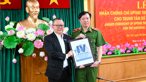 Trung tâm dữ liệu quốc gia đạt Uptime Tier IV đầu tiên tại Việt Nam