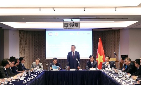 Tổng Bí thư Tô Lâm gặp mặt Mạng lưới Đổi mới sáng tạo Việt Nam tại Hàn Quốc