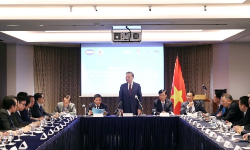 Tổng Bí thư Tô Lâm gặp mặt Mạng lưới Đổi mới sáng tạo Việt Nam tại Hàn Quốc