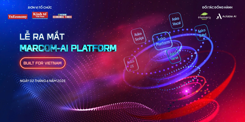 Lễ ra mắt Marcom-AI Platform