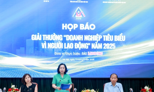 Vinh danh 28 doanh nghiệp tiêu biểu vì người lao động năm 2025