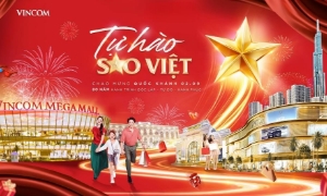 Vincom khởi động chiến dịch “Tự hào Sao Việt” - Thắp sáng biểu tượng bán lẻ Việt chào mừng 80 năm Quốc khánh 