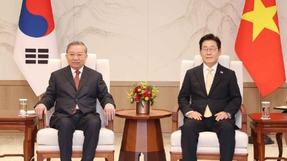 Talks between top leaders of Vietnam, South Korea held in Seoul