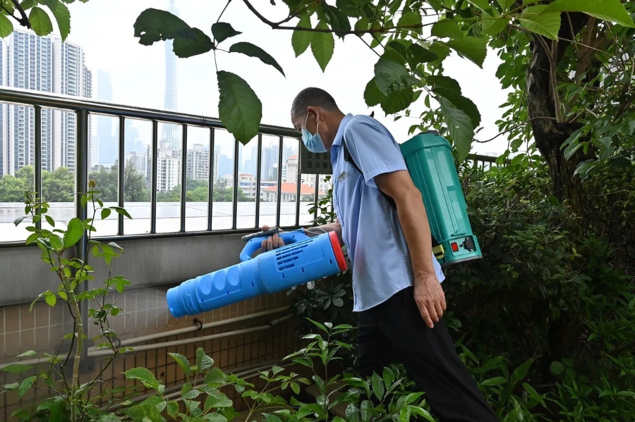 Biện pháp bảo vệ tốt nhất là kiểm soát các vật trung gian truyền bệnh là muỗi và giảm nơi sinh sản của muỗi. 
