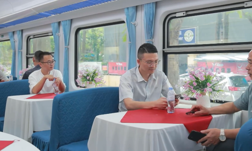 Đoàn tàu khai trương từ ngày 10/8/2025, với lịch trình của mỗi chiều là hai ngày một chuyến