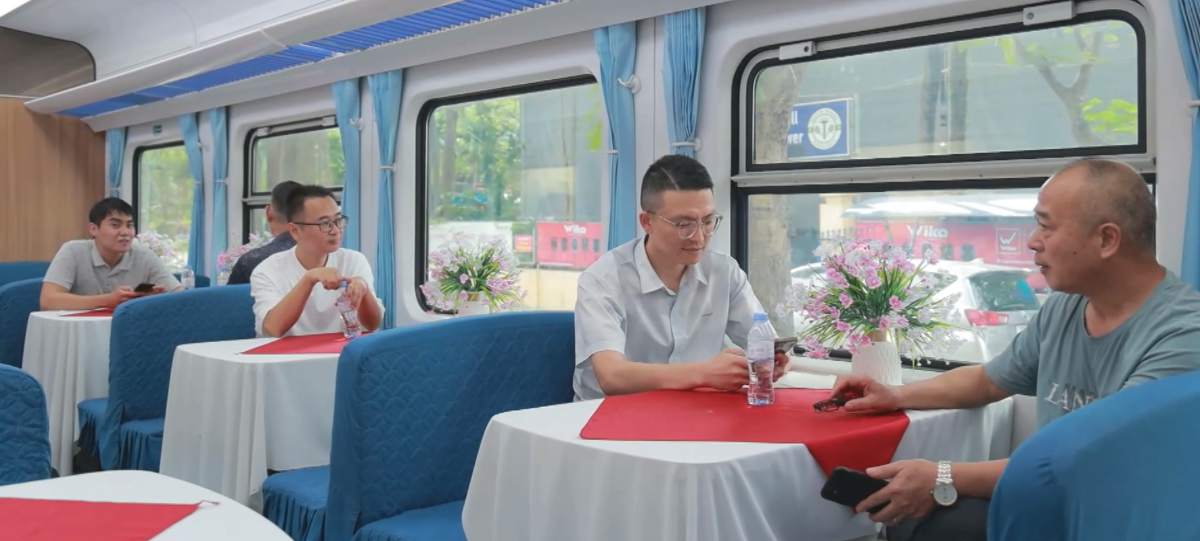 Đoàn tàu khai trương từ ngày 10/8/2025, với lịch trình của mỗi chiều là hai ngày một chuyến