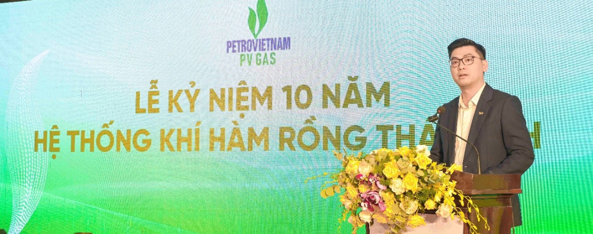 Ông Nguyễn Phúc Tuệ - Phó Tổng Giám đốc PV GAS gửi lời tri ân tới các khách hàng và đối tác đã đồng hành cùng PV GAS suốt 10 năm qua.