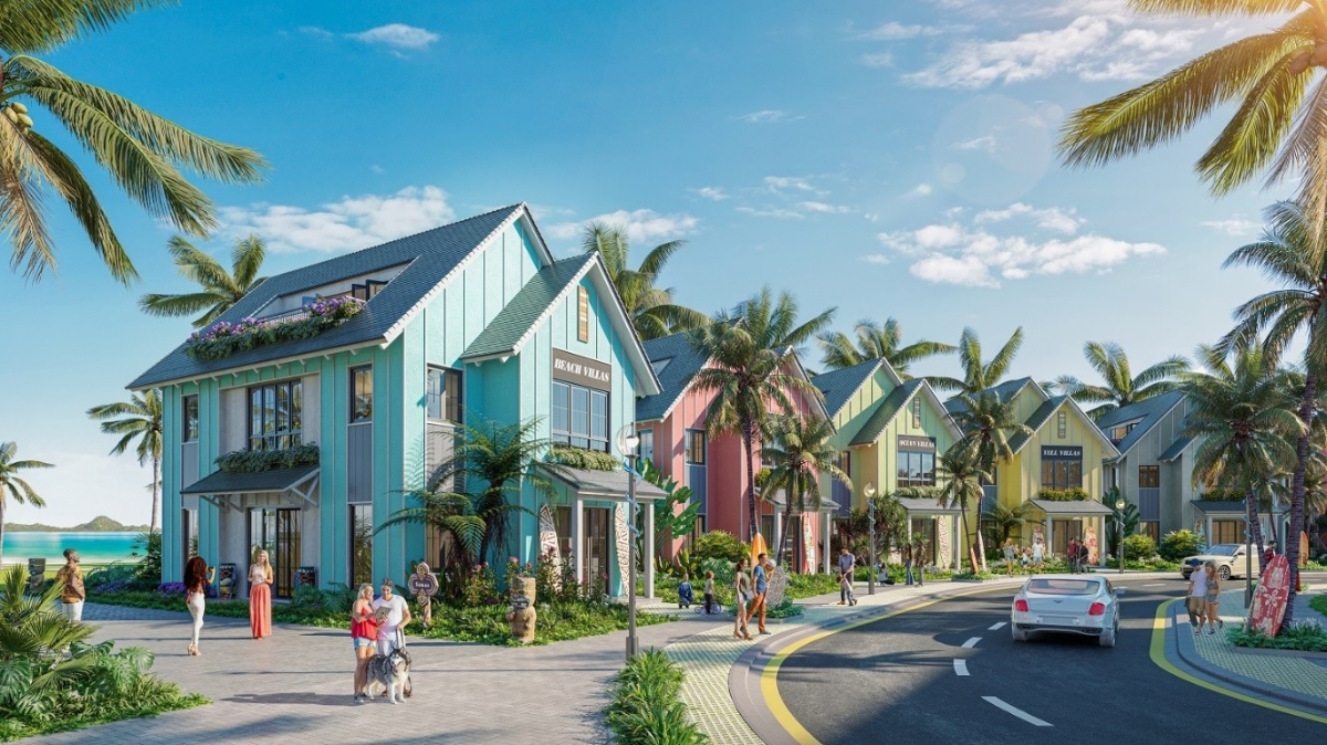 Với mức đầu tư chỉ từ 9 tỷ đồng, nhà đầu tư đã có thể sở hữu biệt thự biển Grand Oceania chỉ vài bước chân là chạm sóng, tầm nhìn bao trọn Vịnh Bái Tử Long.