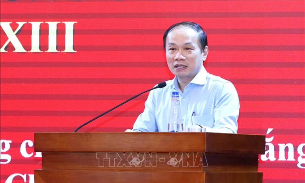 Ông Phạm Tất Thắng, Uỷ viên Trung ương Đảng, Phó Trưởng Ban Tuyên giáo và Dân vận Trung ương. Ảnh: TTXVN