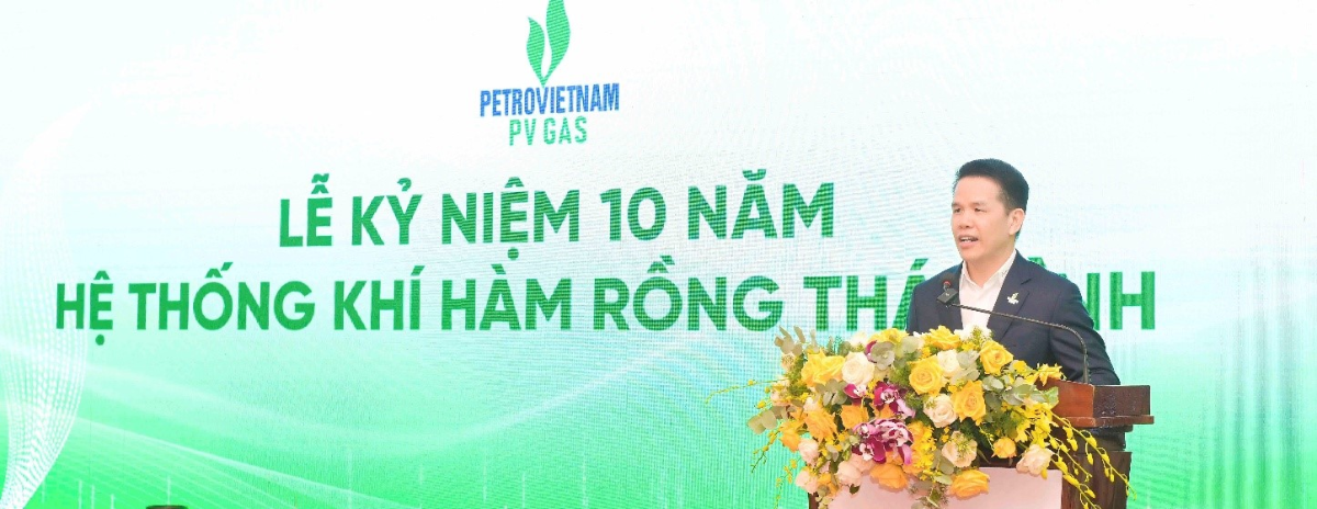 Ông Phạm Văn Phong - Tổng Giám đốc PV GAS tin tưởng Hệ thống khí HRTB sẽ tiếp tục đóng vai trò quan trọng cho sự phát triển sản xuất, tăng trưởng kinh tế của địa phương và các vùng lân cận tại khu vực Bắc Bộ.