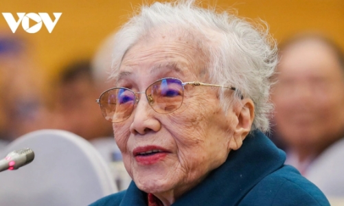 Đề nghị tặng danh hiệu Anh hùng Lao động cho nguyên Phó Chủ tịch nước Nguyễn Thị Bình