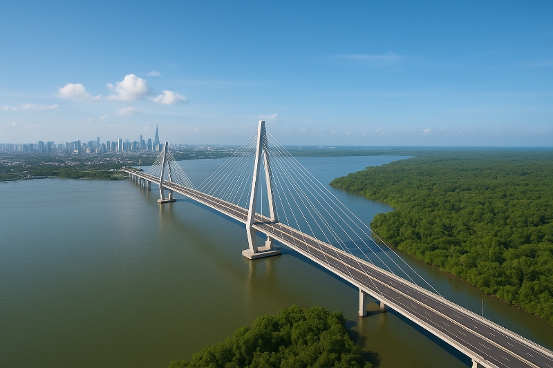 Three conglomerates eye Can Gio Bridge project in HCMC