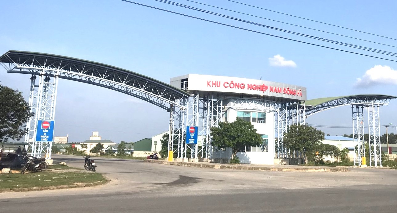 An industrial park in Quang Tri province. 