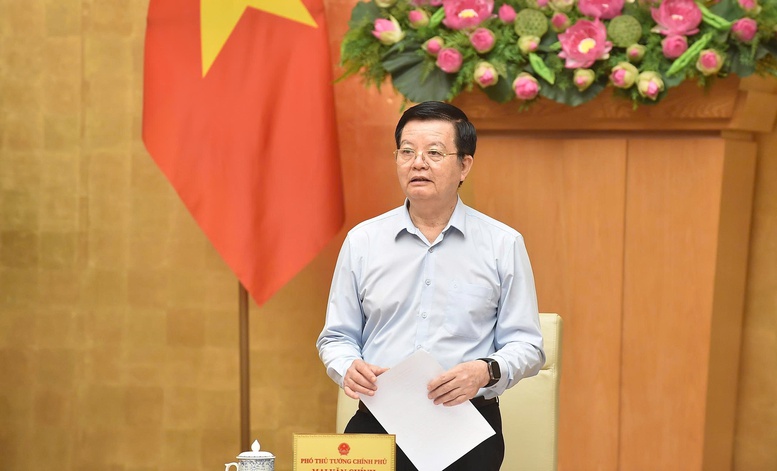 Phó Thủ tướng Mai Văn Chính, Trưởng Ban Chỉ đạo Triển lãm thành tựu Đất nước nhân dịp kỷ niệm 80 năm Ngày Quốc khánh chủ trì phiên họp của Ban Chỉ đạo. Ảnh: VGP.