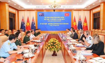 Việt Nam và Australia tăng cường hợp tác quốc phòng
