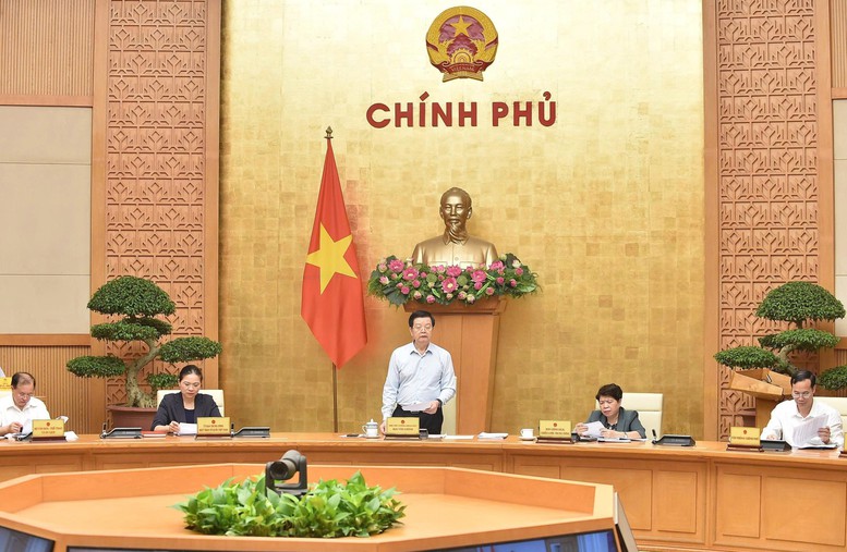 Toàn cảnh phiên họp. Ảnh: VGP.
