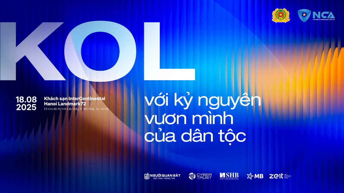 Hội nghị “KOL với kỷ nguyên vươn mình của dân tộc” sẽ gửi lời hiệu triệu kêu gọi cộng đồng người có ảnh hưởng cùng chung tay xây dựng một không gian mạng an toàn, văn minh trong kỷ nguyên vươn mình của dân tộc.