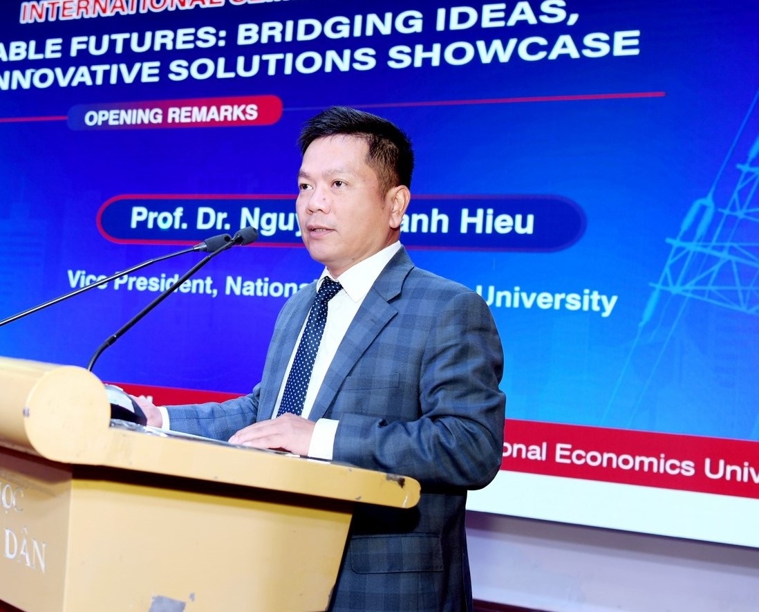 Ông Nguyễn Thành Hiếu, Phó Giám đốc Trường Đại học Kinh tế Quốc dân (NEU), nhấn mạnh vai trò quan trọng của việc kết nối giữa các trường đại học Việt Nam và Australia.