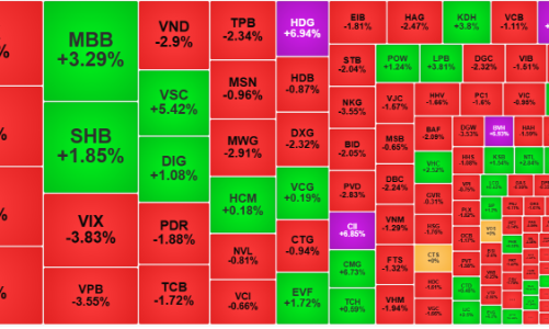 Thanh khoản lại đột biến, VN-Index mất mốc 1600 điểm, khối ngoại bán ròng 1300 tỷ