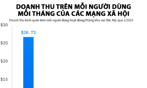 Các mạng xã hội kiếm được bao nhiêu tiền từ người dùng?