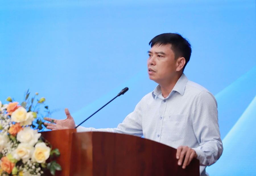 Ông Phạm Vũ Quốc Bình, Phó Cục trưởng Cục Giáo dục nghề nghiệp và Giáo dục thường xuyên - Bộ Giáo dục và Đào tạo.