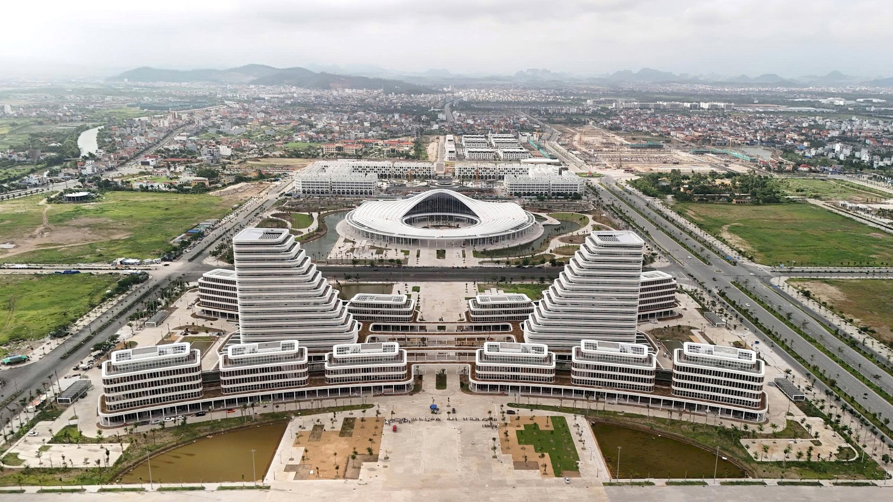 Có 3 dự án trọng điểm sử dụng vốn đầu tư công hoàn thành năm 2025 tại Khu đô thị mới Bắc sông Cấm. 