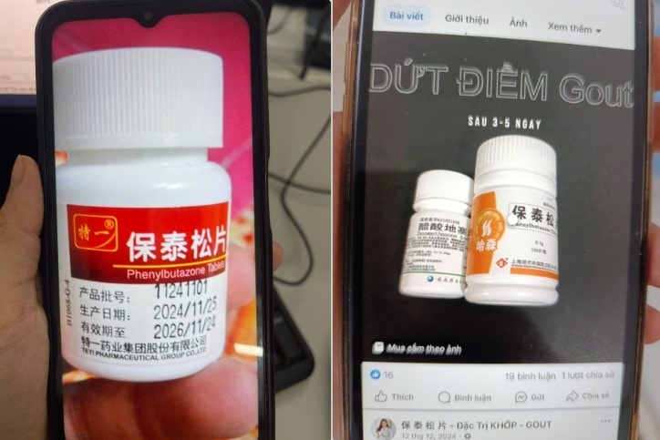 Loại thuốc đã bị cấm tại Việt Nam được rao bán tràn lan trên mạng xã hội 