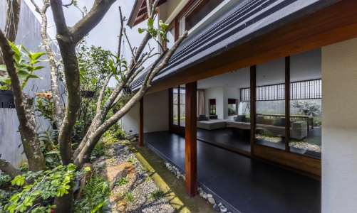 Kiến trúc dịu dàng cho gia chủ hướng nội