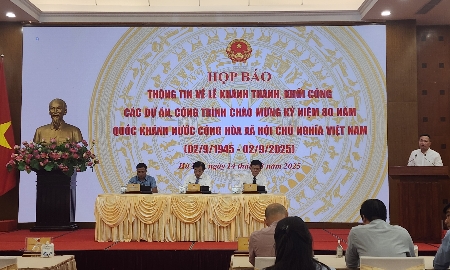 Khởi công, khánh thành đồng loạt 250 công trình chào mừng kỷ niệm 80 năm Quốc khánh 2/9