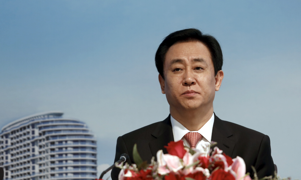 Ông Hứa Gia Ấn, người sáng lập Evergrande - Ảnh: Reuters