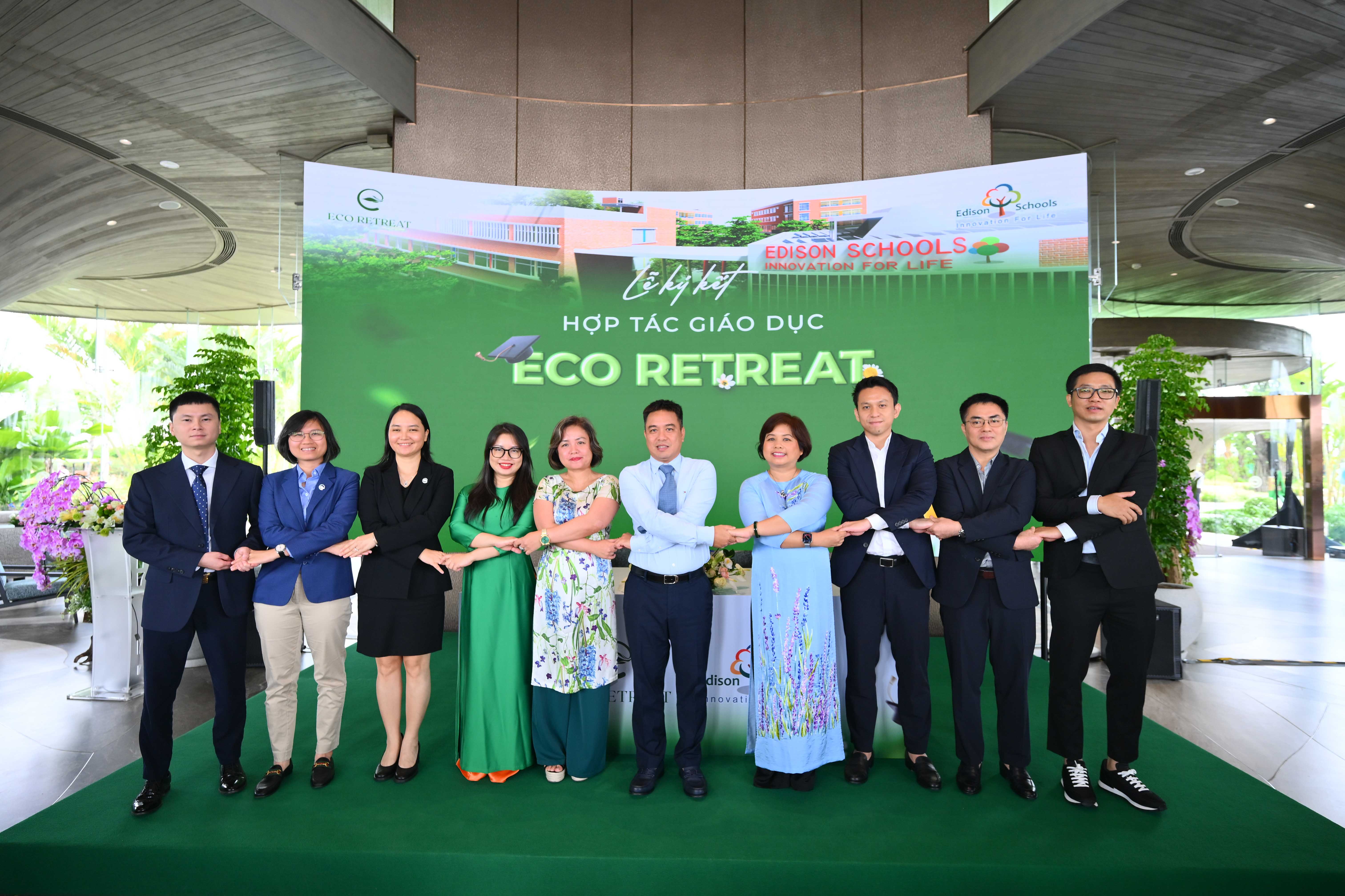 Sau thành phố xanh Ecopark, nhà sáng lập Ecopark tiếp tục hợp tác với Edison tại khu đô thị Eco Retreat.