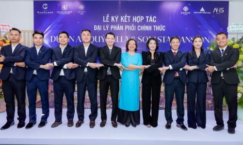 Tập đoàn Nam Cường ký kết hợp tác đại lý phân phối dự án khu đô thị Dương Nội