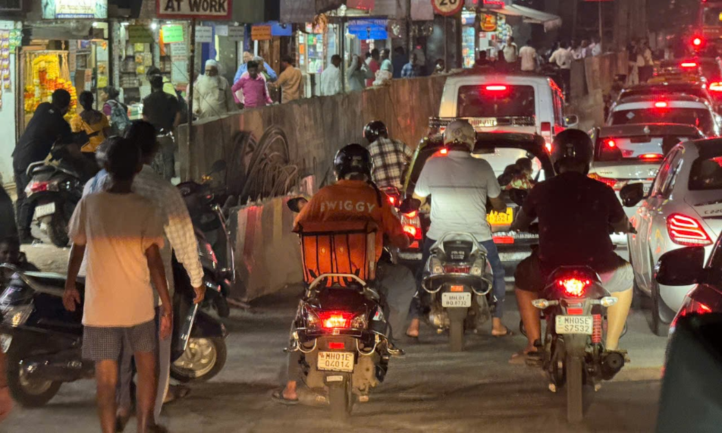 Đường phố ở Mumbai, Ấn Độ - Ảnh: Kiều Oanh.