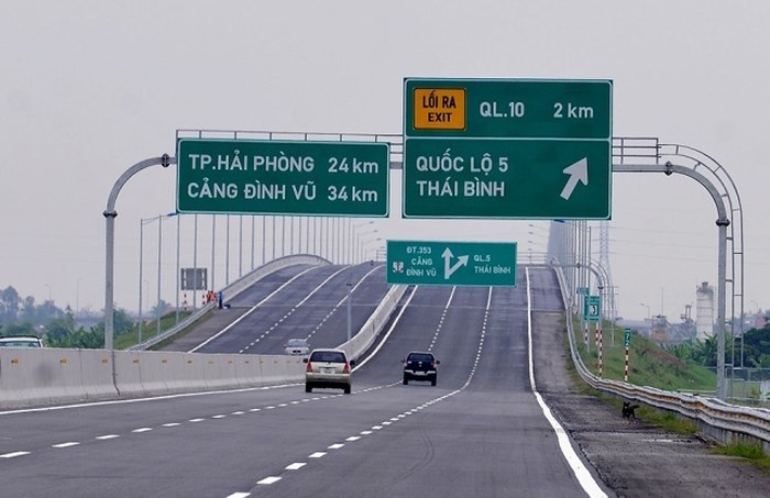 Cao tốc Hà Nội - Hải Phòng. Ảnh minh hoạ