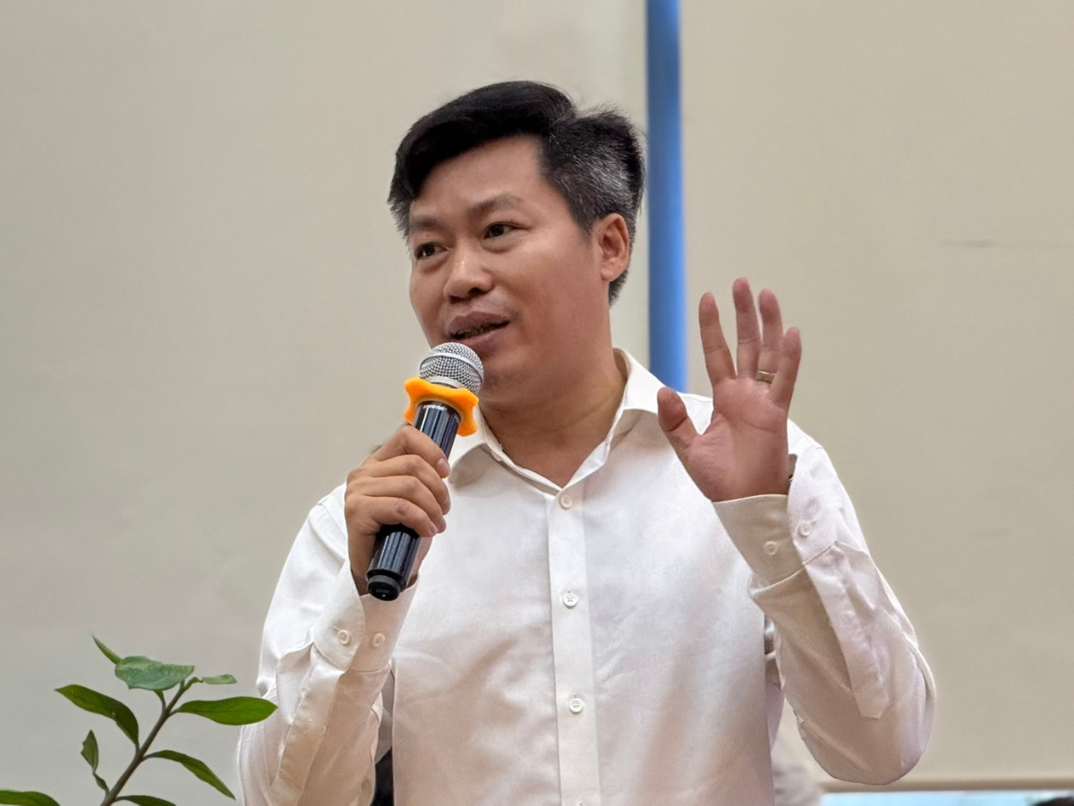 Ông Hoàng Công Đoàn - Phó Chủ tịch Hội Doanh nhân trẻ Việt Nam.