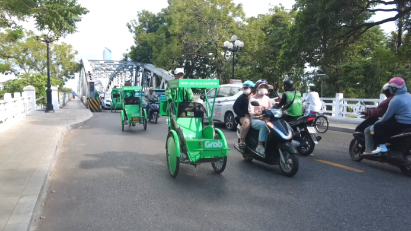Huế khai trương dịch vụ Grab Xích Lô
