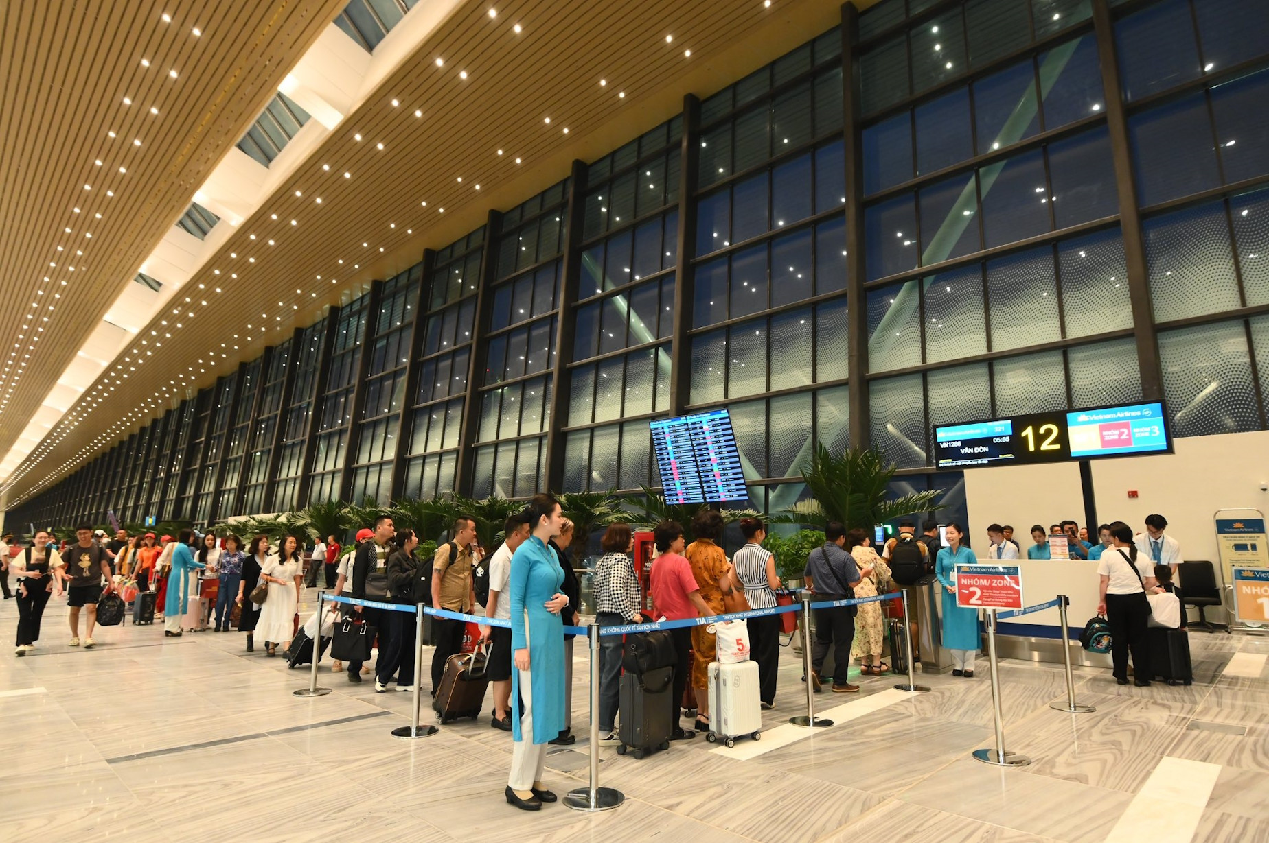 Nhà ga T3 sẽ có 5 hãng bay nội địa.