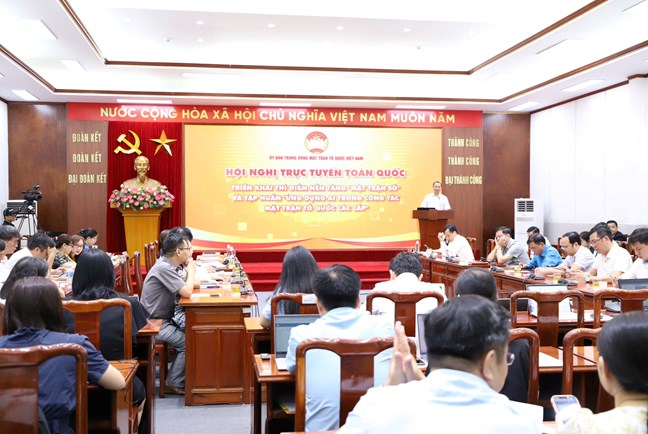 Quang cảnh Hội nghị. Ảnh:  mattran.org.vn.