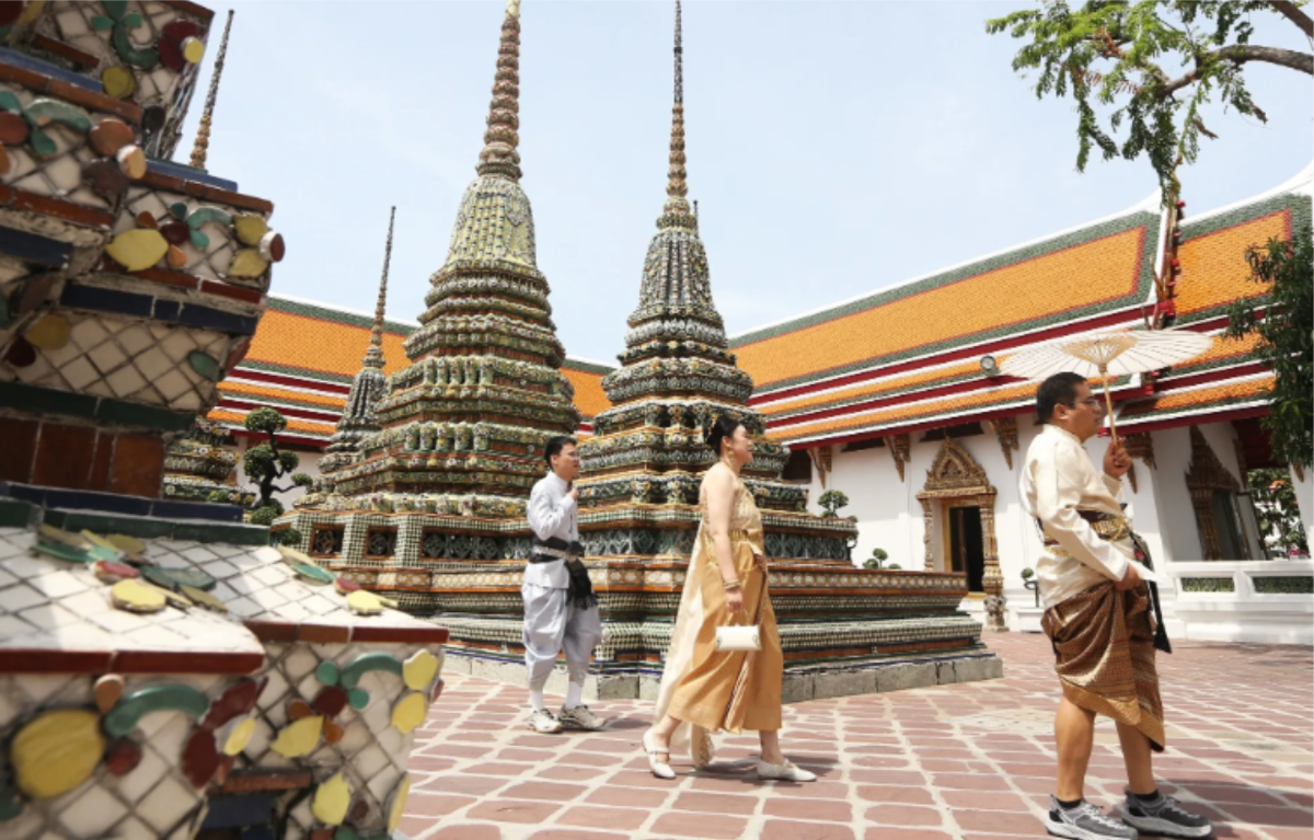 Du lịch Thái Lan có thể bị các đối thủ "vượt mặt". Ảnh: Bloomberg