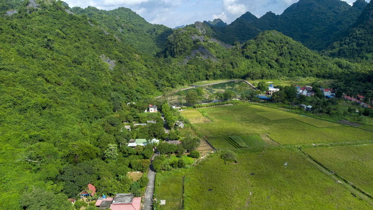 Làng chài cổ Việt Hải nằm trong Vườn quốc gia Cát Bà được công <span class=