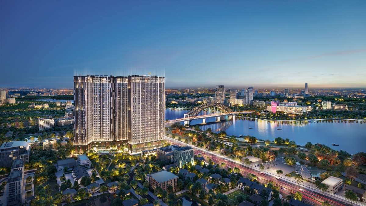 Fresia Riverside sở hữu vị trí đắc địa bên bờ sông, kết nối trực tiếp trung tâm mua sắm, giao thông huyết mạch và nhịp sống phồn hoa của thành phố.