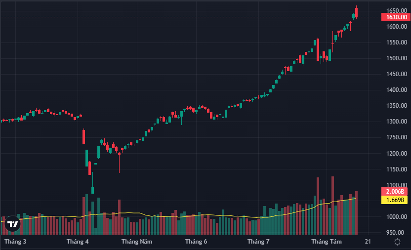 VN-Index tuy giảm nhẹ hôm nay nhưng cổ phiếu tổn thương nặng nề.