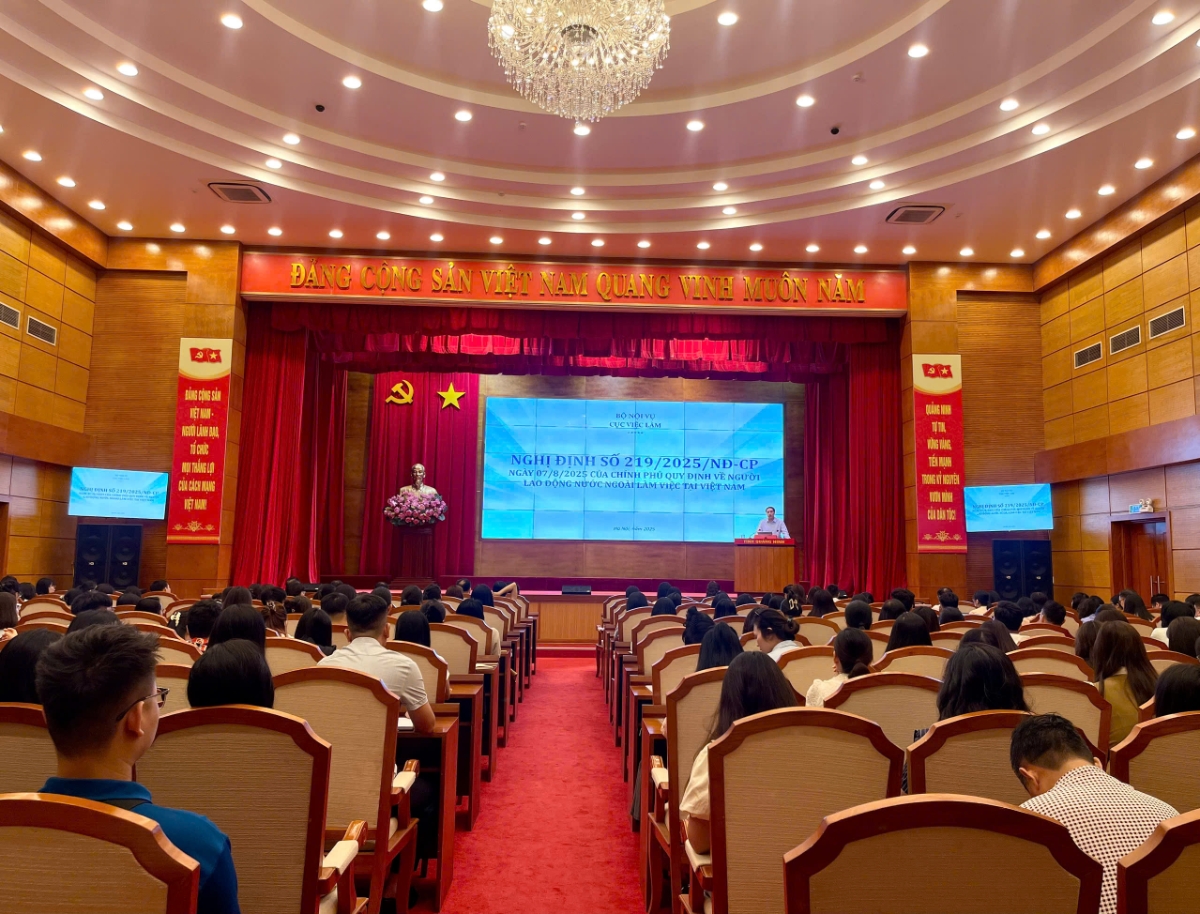 Hội nghị Tập huấn triển khai Nghị định số 219/2025/NĐ-CP&nbsp;