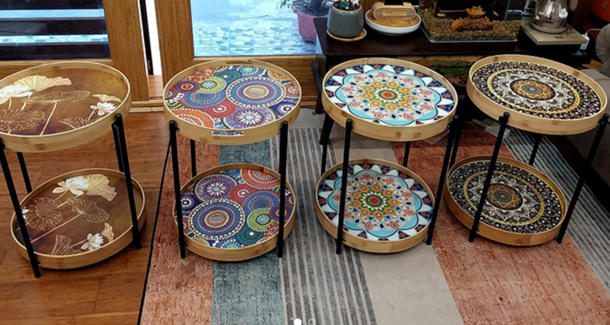 Một trong những sản phẩm được chế tác từ cây tre của&nbsp;Công ty TNHH Bamboo Vina.