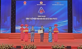 PVCFC lần thứ 5 được vinh danh “Doanh nghiệp tiêu biểu Vì Người lao động”